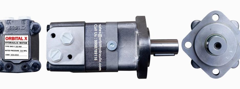 ORBITAL X® Hydraulic Motor OHS of OHS80, OHS100, OHS125, OHS160, OHS200, OHS250, OHS315, OHS400, OHS500 ORBIT Hydraulic Motor India